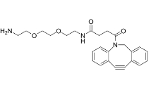 DBCO-PEG2-amine，CAS:2250216-96-5，二苯基環(huán)辛炔-二聚乙二醇-氨基