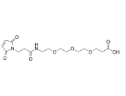 馬來(lái)酰亞胺-三乙二醇-羧基，MAL-PEG3-Acid，CAS:2055353-75-6