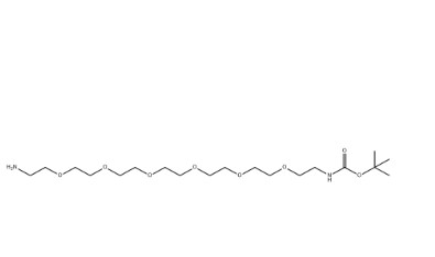 Amine-PEG6-NH-Boc，1091627-77-8，氨基-六聚乙二醇-叔丁氧羰基