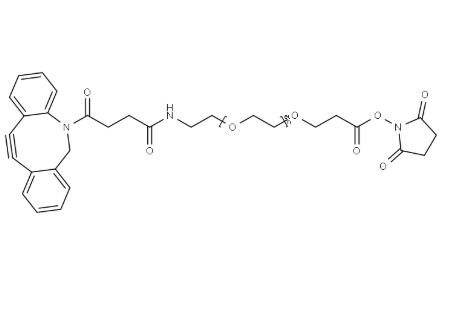 CAS：2093934-94-0，DBCO-PEG12-NHS ester